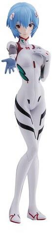 Evangelion Spm Statue Rei Ayanami (Hand Over/White