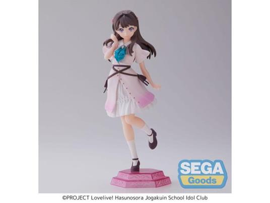 Love Live! Hasu No Sora Jogakuin School Idol Club Pvc Statua Desktop X Decorate Collections Megumi Fujishima 17 Cm Sega