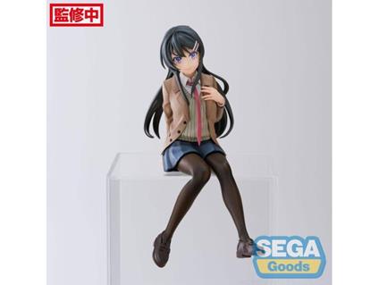 Rascal Does Not Dream Of A Knapsack Kid Pm Perching Pvc Statua Mai Sakurajima 14 Cm Sega