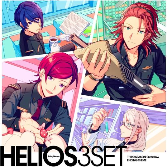 Helios Rising Heroes Third Season Overflow Ending Theme (Regular Edition) - CD Audio