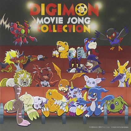 Digimon Movie Song Collection - CD Audio