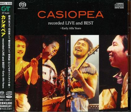 Recorded Live And Best-Early Alfa Years (Hybrid/Remastering) - CD Audio di Casiopea