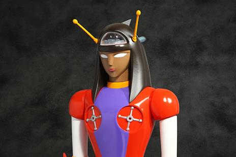 Mazinga Z Grand Sofvi Statua PVC Venus Super Size 37 cm Mattel - 5