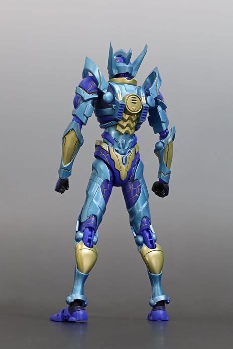Evolution Toy Hero Action Figure SSSS.Dynazenon Gridknight Rising Blue Version - 4