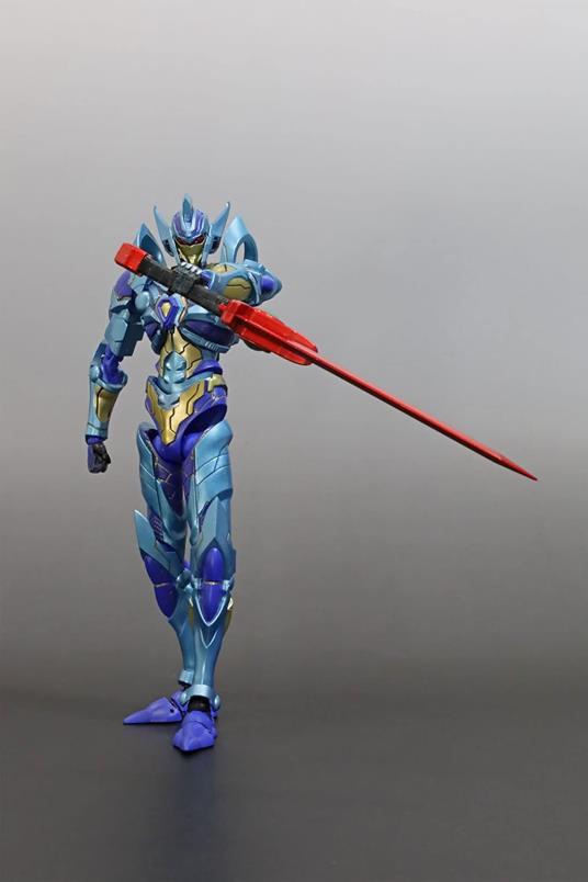 Evolution Toy Hero Action Figure SSSS.Dynazenon Gridknight Rising Blue Version - 6