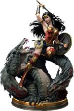 Dc Comics: Prime 1 Studio - Exclusive Wonder Woman Vs Hydra Bonus Version 1:3 Scale Statue