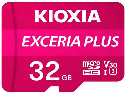 Kioxia Exceria Plus memoria flash 32 GB MicroSDHC Classe 10 UHS-I