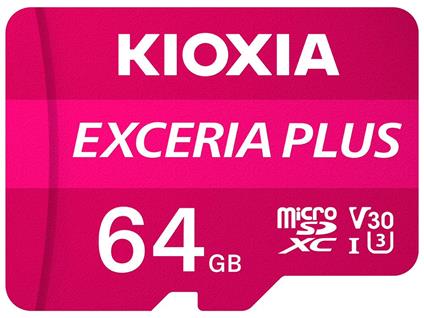 Kioxia Exceria Plus memoria flash 64 GB MicroSDXC Classe 10 UHS-I