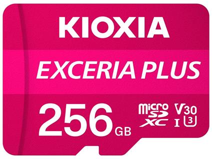 Kioxia Exceria Plus memoria flash 256 GB MicroSDXC Classe 10 UHS-I