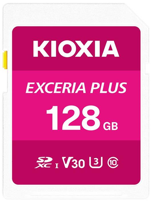 Kioxia Exceria Plus memoria flash 128 GB SDXC Classe 10 UHS-I