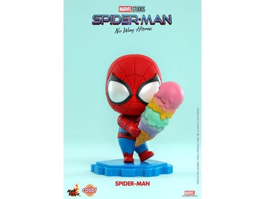 Spider-man: No Way Home Cosbi Mini Figura Spider-man (ice Cream) 8 Cm Hot Toys