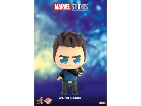The Falcon E The Winter Soldier Cosbi Mini Figura Bucky Barnes 8 Cm Hot Toys