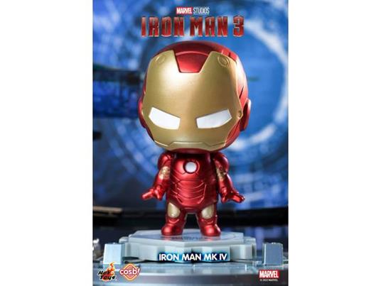 Iron Man 3 Cosbi Mini Figura Iron Man Mark 4 8 Cm Hot Toys