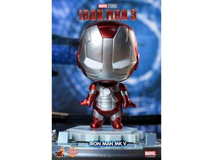 Iron Man 3 Cosbi Mini Figura Iron Man Mark 5 8 Cm Hot Toys