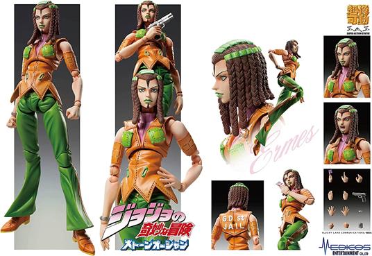 JoJo's Bizarre Adventure Part3 Super Action Action Figure Chozokado (E Costello) 15 cm - 6