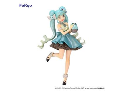 Spy X Family Pvc Statua Hatsune Miku Chocolate Mint Pearl Color 17 Cm Furyu