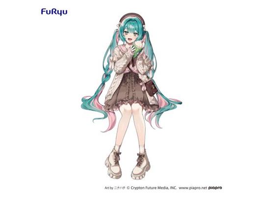 Hatsune Miku Noodle Stopper Pvc Statua Autumn Date 16 Cm Furyu