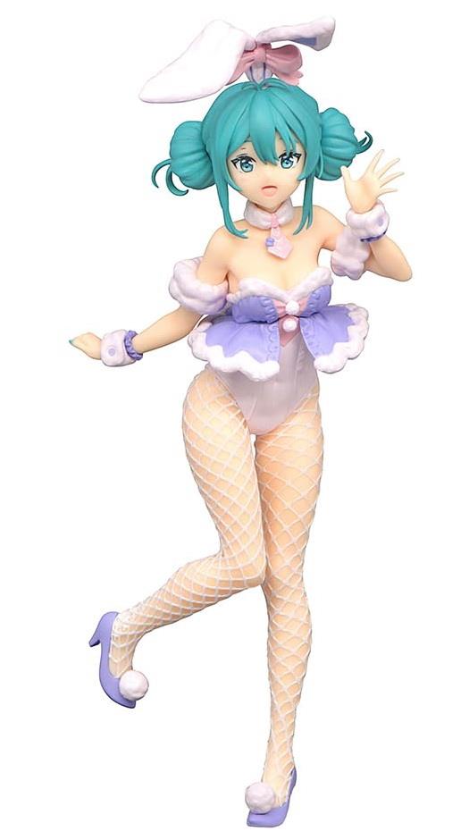 HATSUNE MIKU RABBIT PURPLE BICUTE BUNNIE Figura Furyu