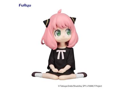 Spy × Family Noodle Stopper Pvc Statua Anya Forger Sitting On The Floor Smile Ver. 7 Cm Furyu