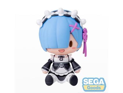 Re:zero Starting Life In Another World Fuwa Petit Chibi Figura Rem 8 Cm Sega