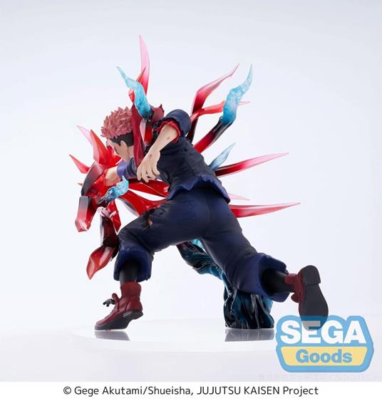 SEGA Goods - Jujutsu Kaisen - Luminasta PVC Statue - Yuji Itadori Black Flash 16 cm - 2