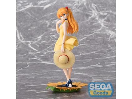 Rebuild Of Evangelion Luminasta Pvc Statua Asuka Summer Dress Ver. 2 24 Cm Sega