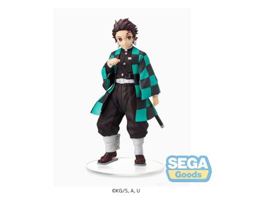 Demon Slayer: Kimetsu No Yaiba Spm Pvc Statua Tanjiro Kamado Sibling Bond 20 Cm Sega