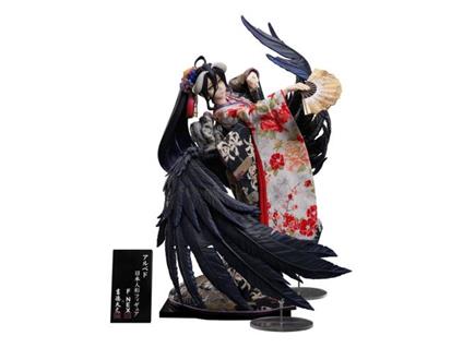 Overlord Pvc Statua 1/4 Albedo Japanese Bambola 49 Cm Furyu
