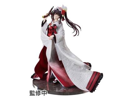 Date A Live Iv Pvc Statua 1/7 Kurumi Tokisaki Shiromuku 22 Cm Furyu
