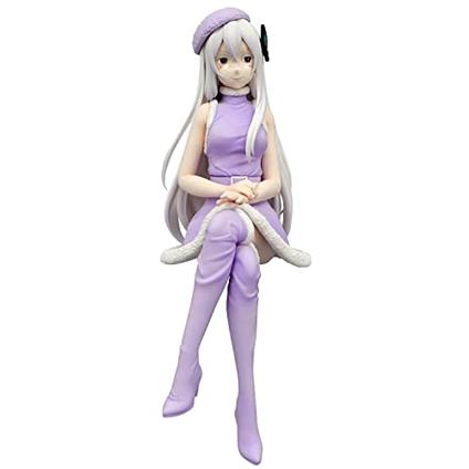 Furyu Re:Zero Starting Life in Another World: Echidna Noodle Stop (versione Snow Princess) Figura in PVC, multicolore