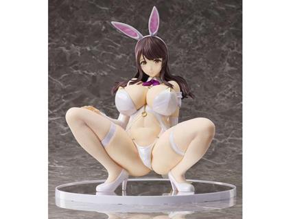 BINDING CREAT OPIN HIYORI WHITE BUNNY ST Statua Binding