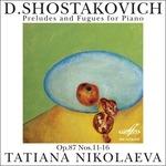Nikolaeva esegue Shostakovich vol.2 - CD Audio di Dmitri Shostakovich,Tatiana Nikolayeva