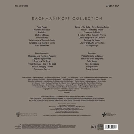 Rachmaninoff - CD Audio di Sergei Rachmaninov - 2