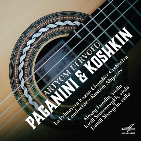 Paganini & Koshkin - CD Audio di Niccolò Paganini,Nikita Koshkin,Artyom Dervoed