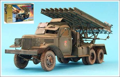 Bm-13 Katjusha Plastic Kit 1:35 Model Z3521
