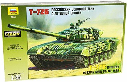 Carro armato Panzer T-72 1/35. Zvezda ZS3551