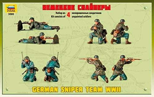 Zvezda 1:35 Equippagio di Ceccini Tedeschi Seconda Guerra Mondiale - 6