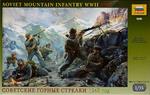 Soviet Mountain Infantry WWII 1942 Plastic Kit 1:35 Model Z3606