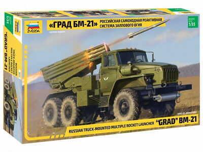 BM-21 GRAD Multiple rocket launcher 1/35 (ZS3655)