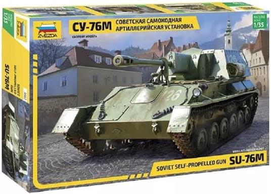 SU-76 Soviet self propelled gun