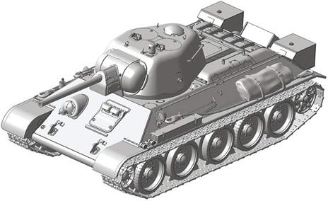 Carro armato T-34/76 mod.1943 Uralmash 1/35 (ZS3689) - 2