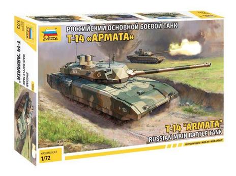 T-14 Armata Tank Plastic Kit 1:72 Model Z5056