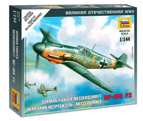 Messerschmitt Bf 109 F-2 Plastic Kit 1:72 Model Z6116