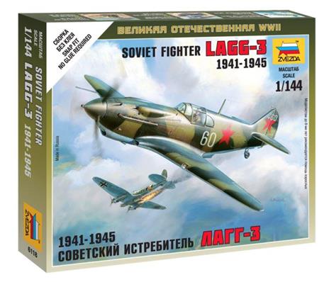 Soviet Fighter La Gg-3 Plastic Kit 1:72 Model Z6118