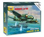 Junkers Ju-88 German Bomber Plastic Kit 1:200 Model Z6186