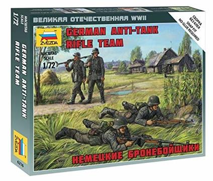 Soldati squadra anti carro tedesca 1/72. Zvezda 6216