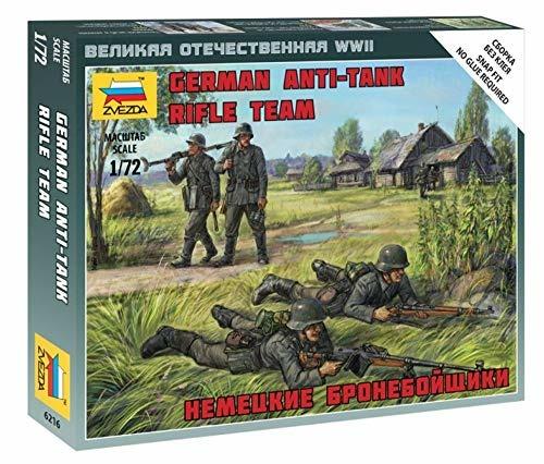 Soldati squadra anti carro tedesca 1/72. Zvezda 6216
