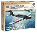 British Light Bomber Fairey Battle Plastic Kit 1:144 Model Z6218