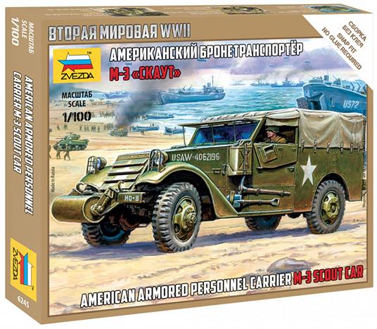 1:100 M - 1:100 M-3 Scout Car