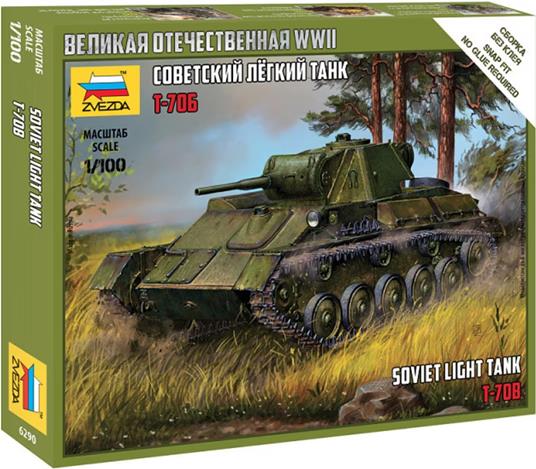 Zvezda - 1/100 T-70B Soviet Light Tank (3/23) *